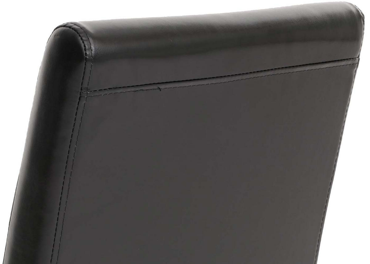 ESSZIMMERSTUHL Schwarz 2er-Set - Schwarz, Textil (43/90/56cm) - MCW