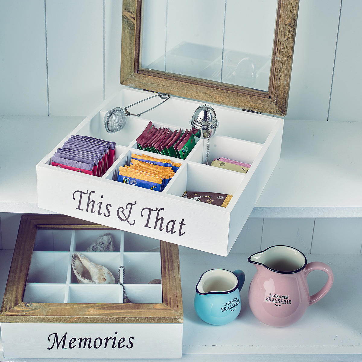 TEEZANGE (12er Set) Menuett - Silberfarben, Metall (2.5/2.5/16cm) - Butlers