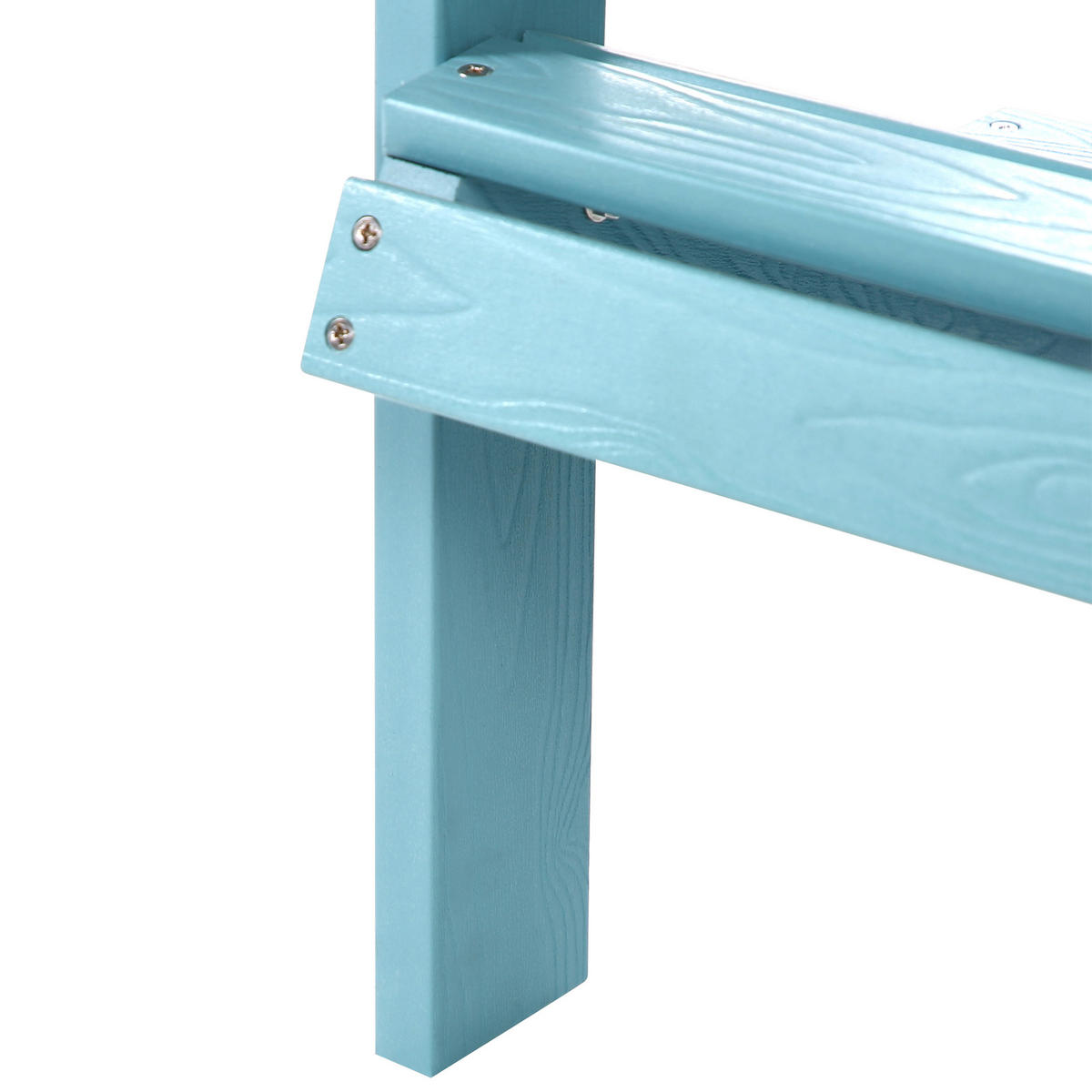 KINDERSESSEL Blau Adirondack - Blau, Kunststoff (40/64/50cm) - Beliani