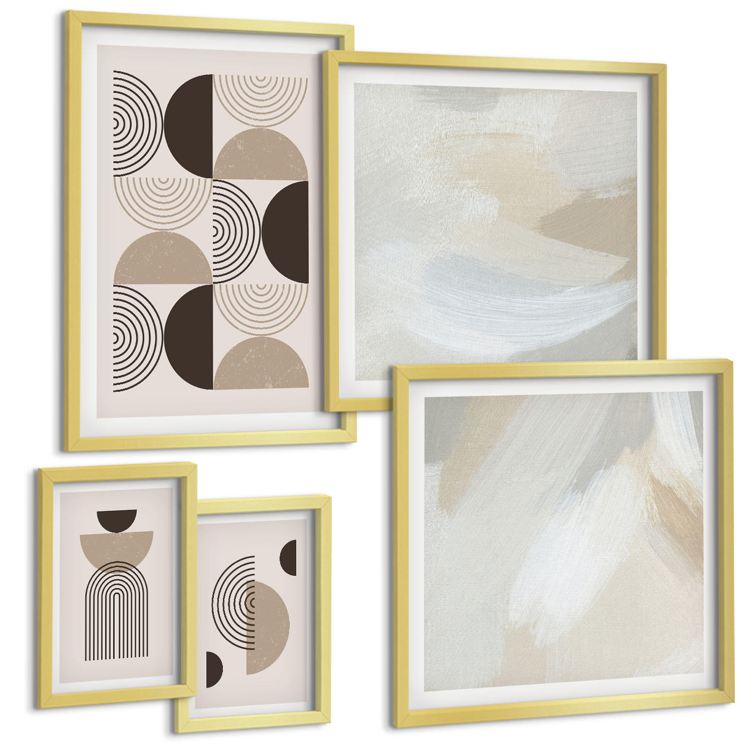 Tulup Bilder Gold 40x60 cm