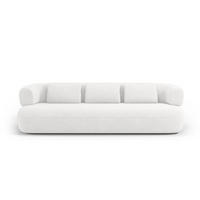SOFA Jenny aus Boucle elfenbein 4 Sitzplätze - Creme, Textil (90/73/226cm) - Micadoni