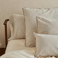 SPANNBETTTUCH Barcelona, 160x200x30cm, Baumwolle, Beige - Beige, Textil (160/200cm) - SOWL