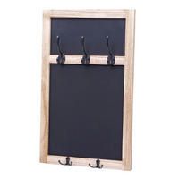 WANDGARDEROBE MIT KREIDETAFEL Braun - Braun, Holz (34/55/7cm) - Jamb
