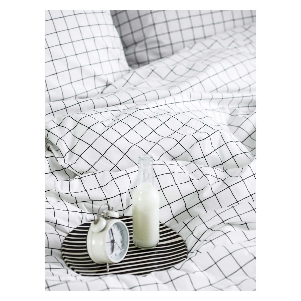 KOPFKISSENBEZUG Oscar milch 65 x 65 cm - Weiß, Textil (65/65cm)