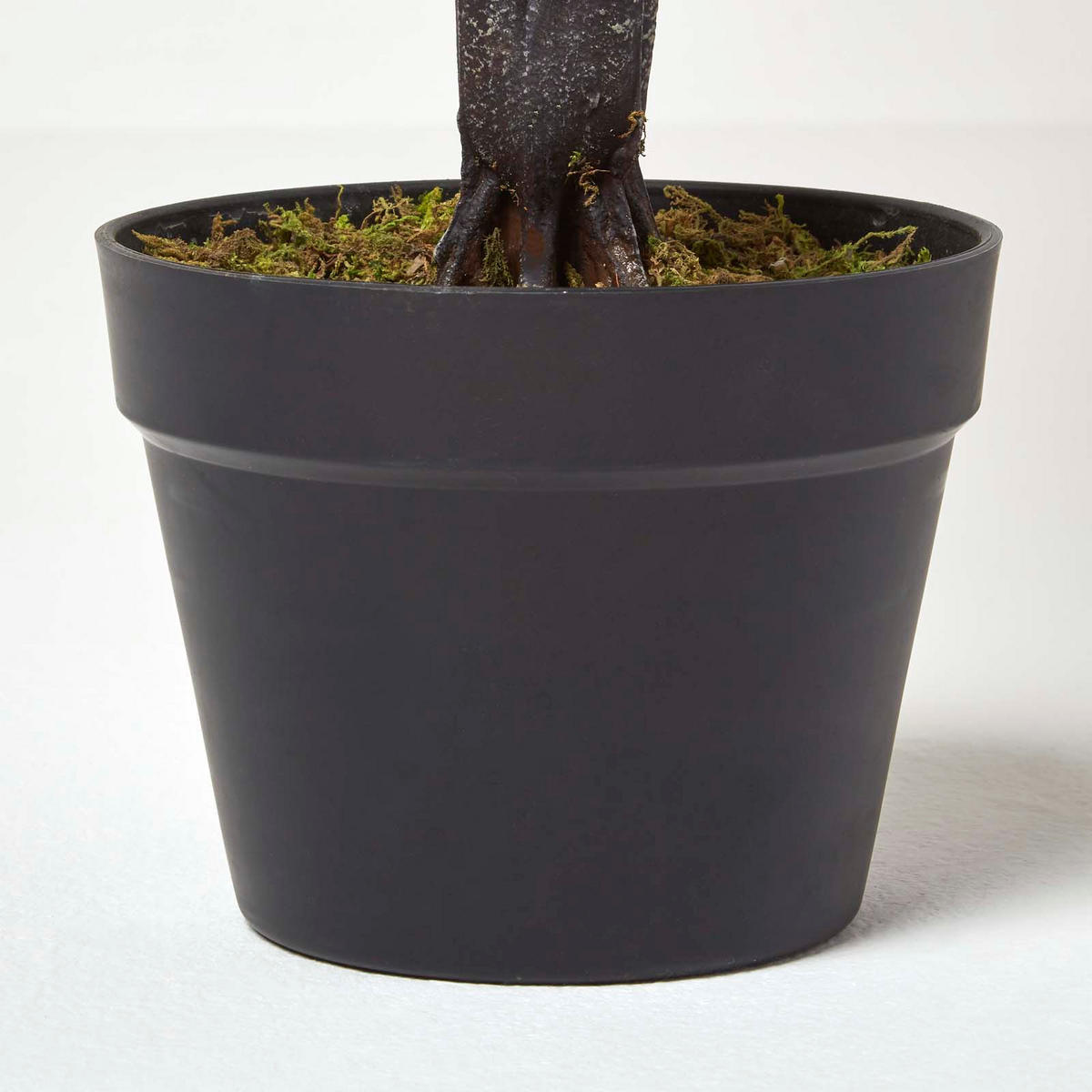 KUNSTPFLANZE Geigenfeige, 120 cm - Grün, Kunststoff (120cm) - Homescapes