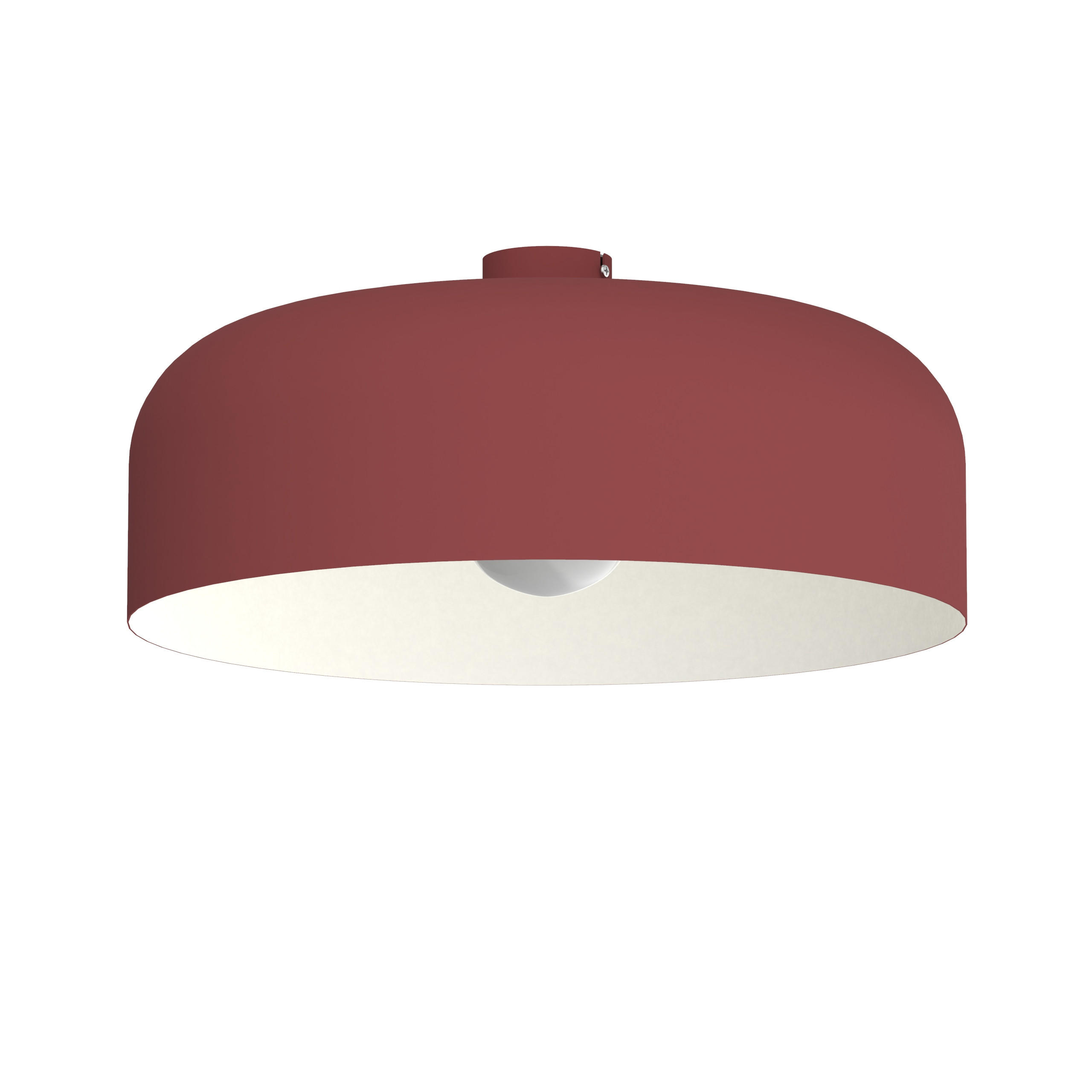 DECKENLEUCHTE - Samtahornfarben, Metall (50/50/14cm) - Lumicom