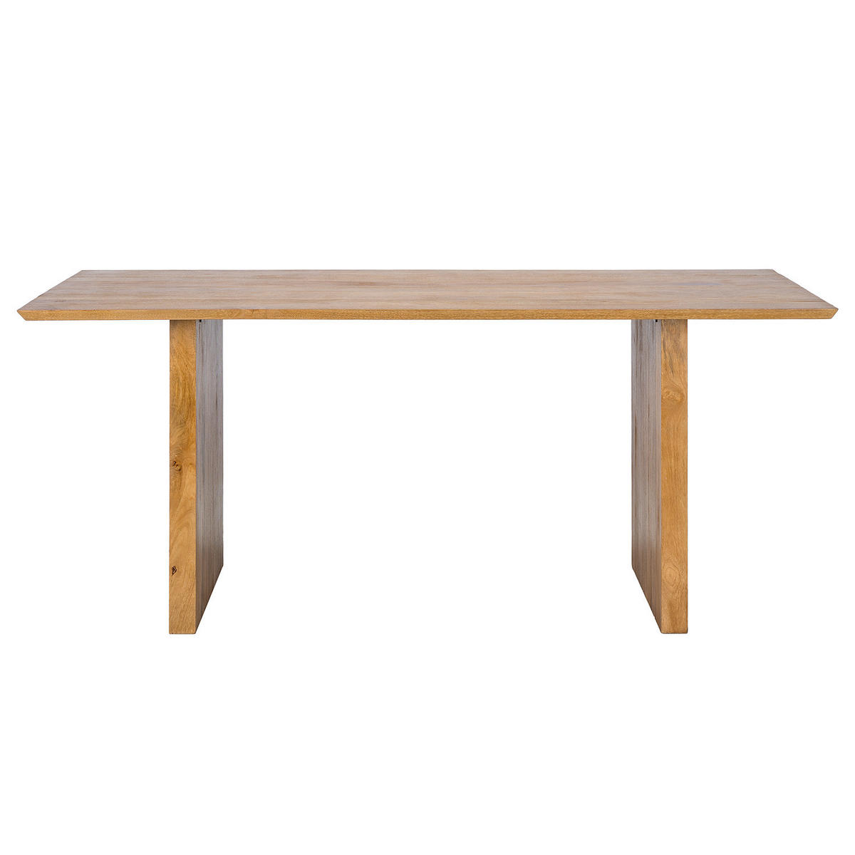 MASSIVER ESSTISCH - Mango - Braun, Holz (90/180/77cm) - home24