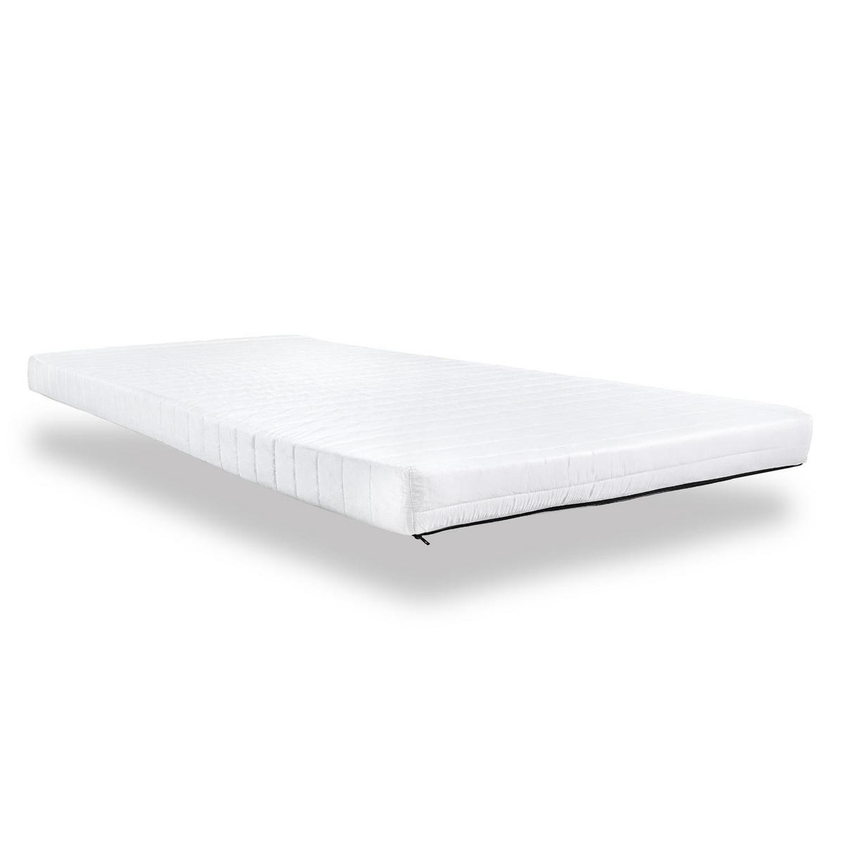 KOMFORTSCHAUMMATRATZE K10 90x200 cm - Weiß, Textil (90/200cm) - Matratzen Discount