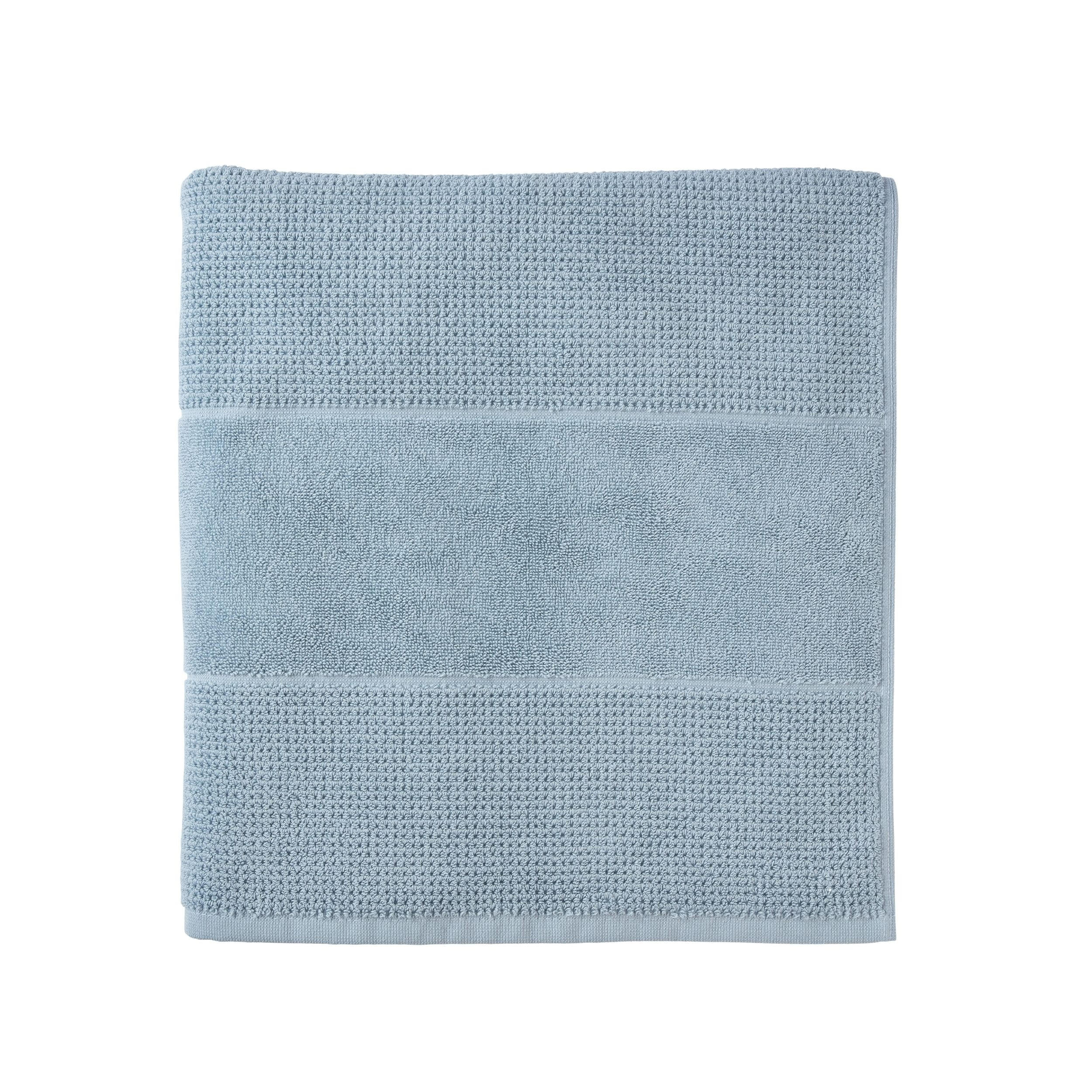 SAUNATUCH Turin - 75x200 cm - Hellblau - Blau, Textil (75/200cm) - SCHIESSER