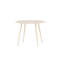 ESSTISCH PLAZA Beige 100x100x75 cm - Beige, Holzwerkstoff (100/100/75cm) - FURNLUX