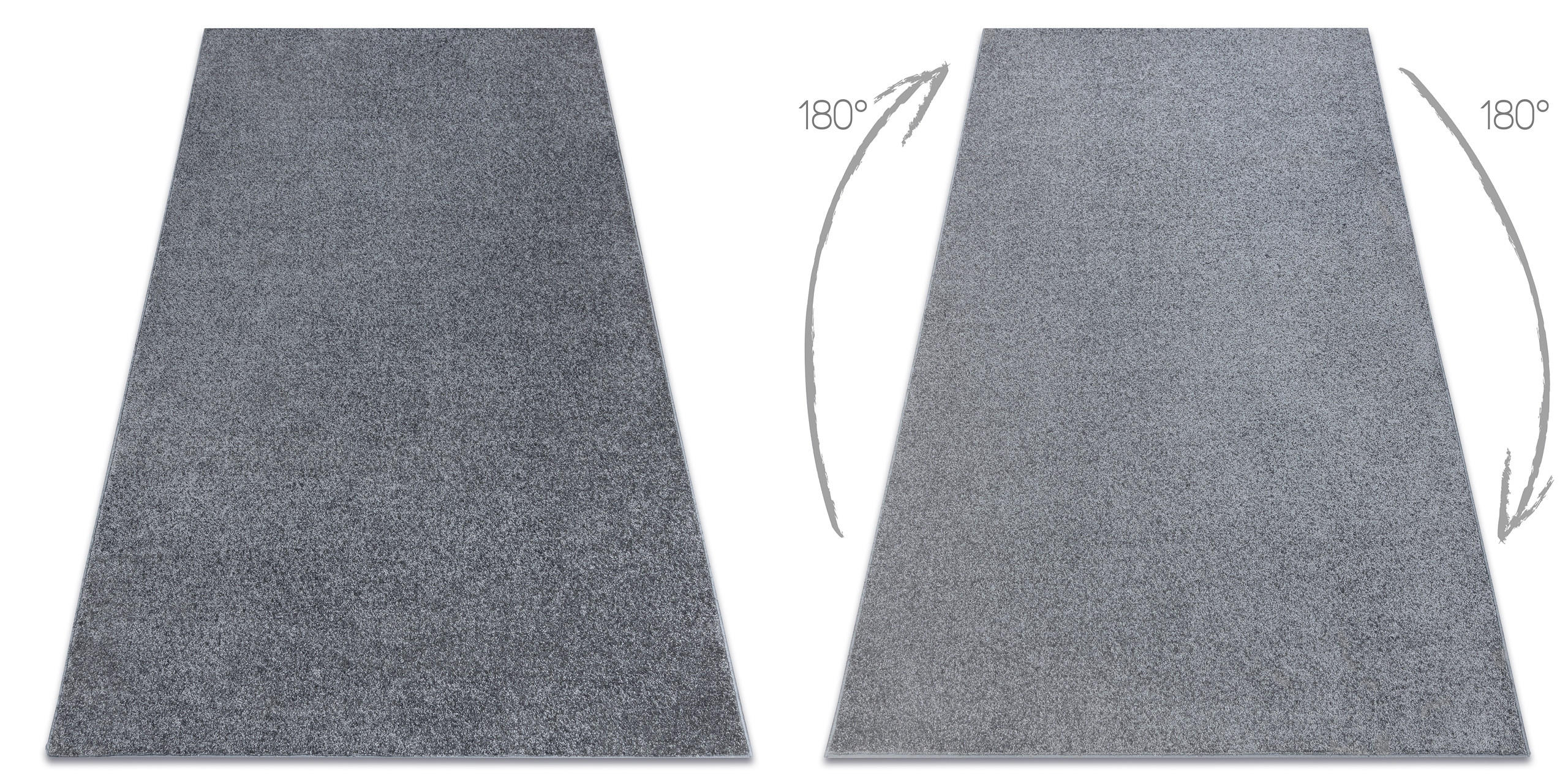 LÄUFERBODEN SANTA 250/300 cm - Grau, Textil (250/300cm) - rugsX