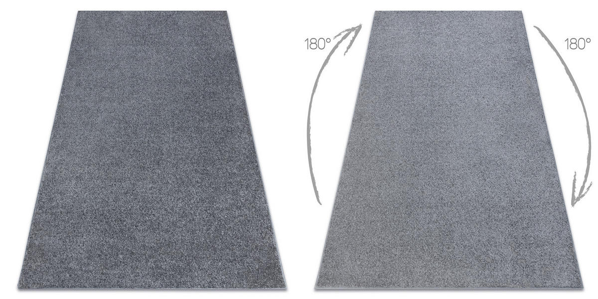 TEPPICH SANTA 500/500 cm - Grau, Textil (500/500cm) - rugsX