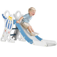 RUTSCHE DE-09334 Raketen-Design für 1,5-3 Jahre Blau - Blau, Kunststoff (46.5/80/157cm) - ComfortXL