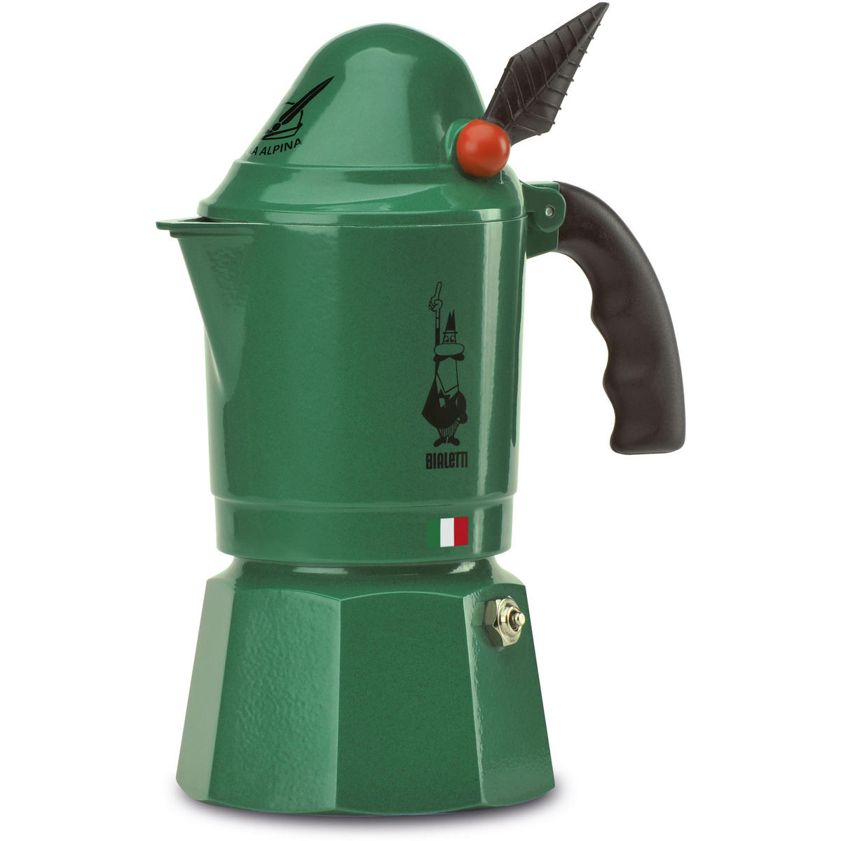 ESPRESSOKOCHER Brikka für 4 Tassen, Induktion, Edelstahl, Anthrazit, 150 ml - Grau, Metall (9/20/12cm) - Bialetti