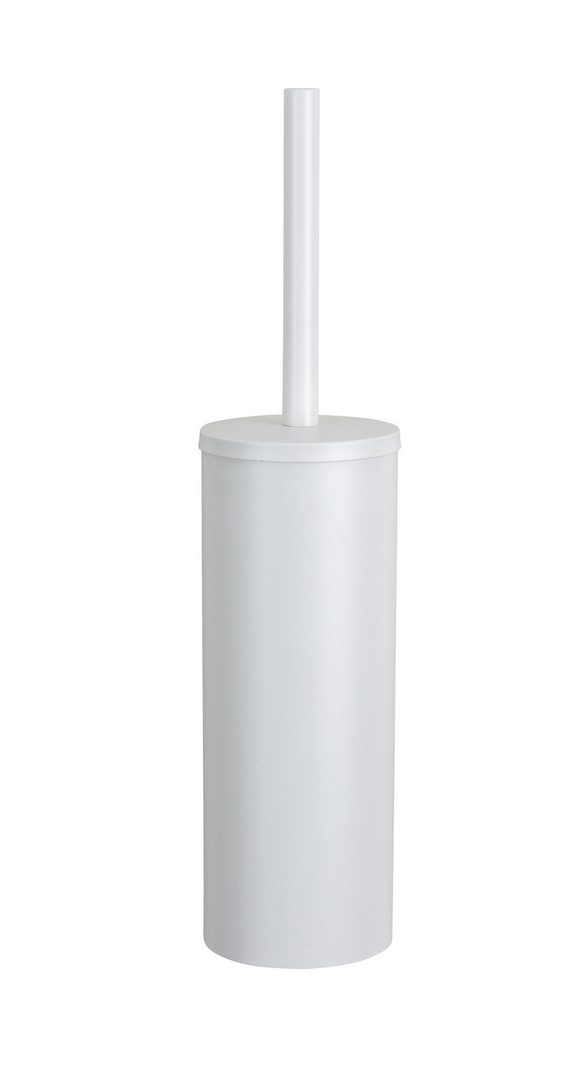 WC-BÜRSTE Turbo - Loc Orea Shine 12,5/20,5/39,5 cm - Weiß, Metall (20.5/39.5/12.5cm) - Wenko
