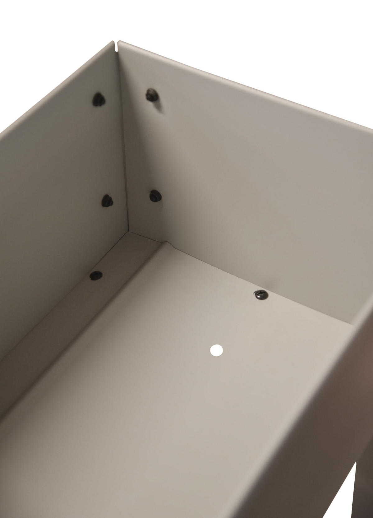 HOCHBEET Dijon mobil Hellgrau Stahl Metall-Hochbeet für Garten - Hellgrau, Metall (35/80/75cm) - DELUKE