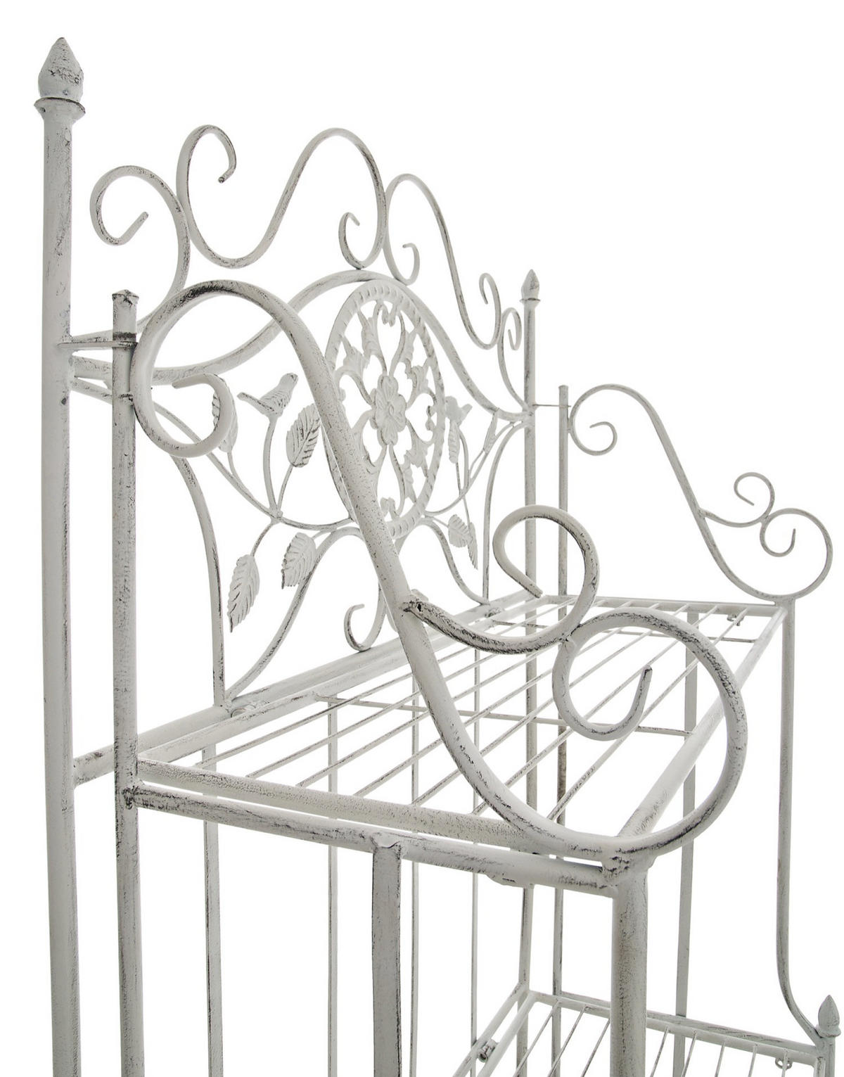 STANDREGAL Florenz antik weiß - Creme, Metall (66/175/32cm) - TPFGarden