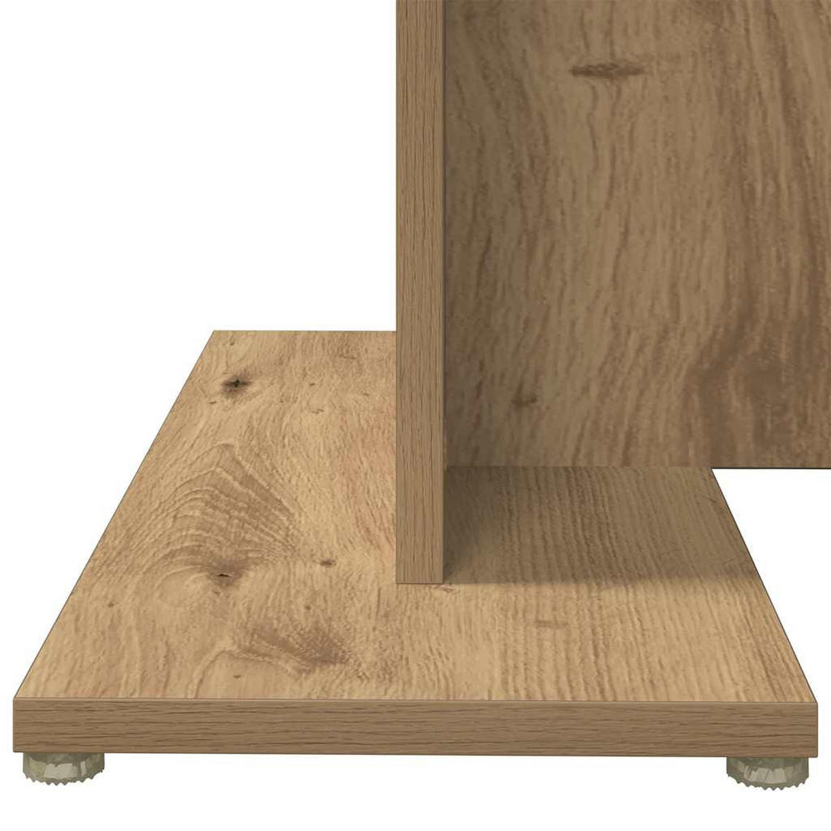 ESSTISCH Artisan-Eiche 80/80/75 Cm Holzwerkstoff - Braun, Holzwerkstoff (80/80/75cm) - vidaXL