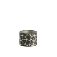 LAMPENSCHIRM Mosa Braun Ø20/15 cm - Braun, Textil (20/20/15cm) - Light & Living