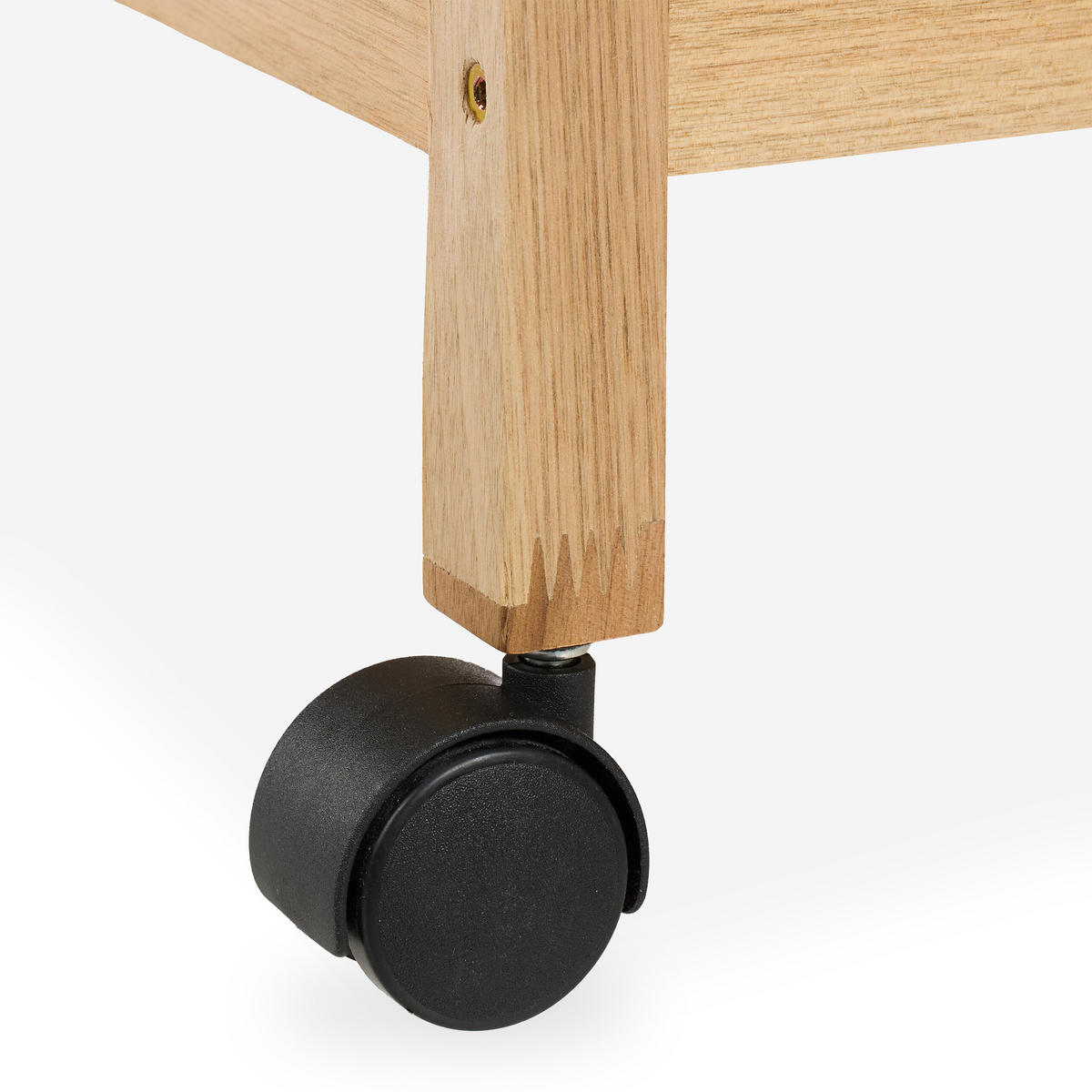 BADREGAL - Hellbraun, Holz/Kunststoff (35/97/31cm) - Relaxdays