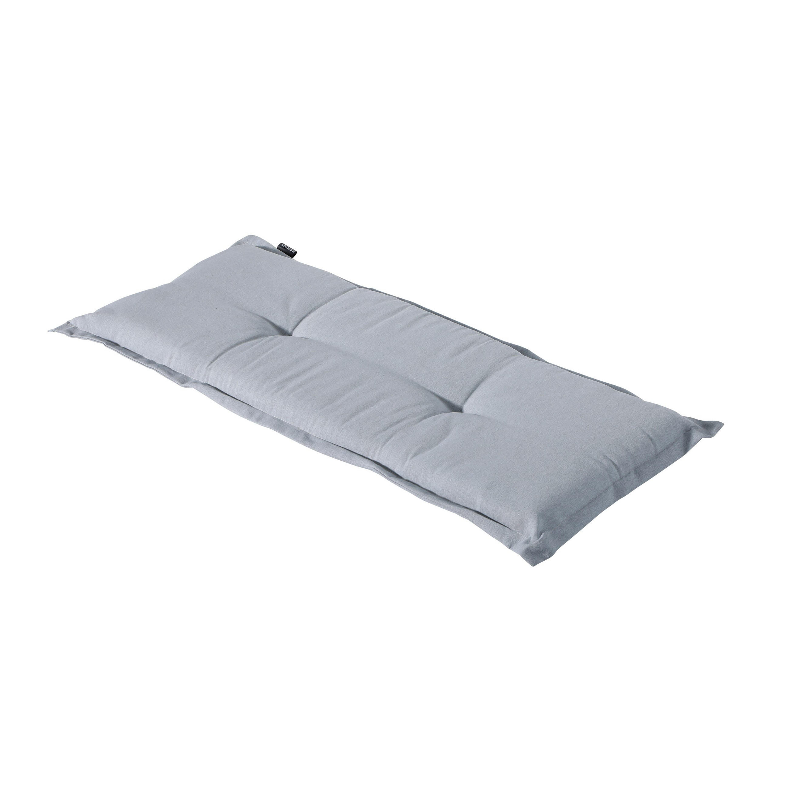 BANKKISSEN Panama 120/48 cm - Hellgrau, Textil (120/48/7cm) - Madison