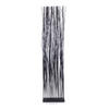 RAUMTEILER Slim 170x40 cm, Weidenholz-Zweige schwarz - Schwarz, Naturmaterialien (40/170/12cm) - DESIGN DELIGHTS