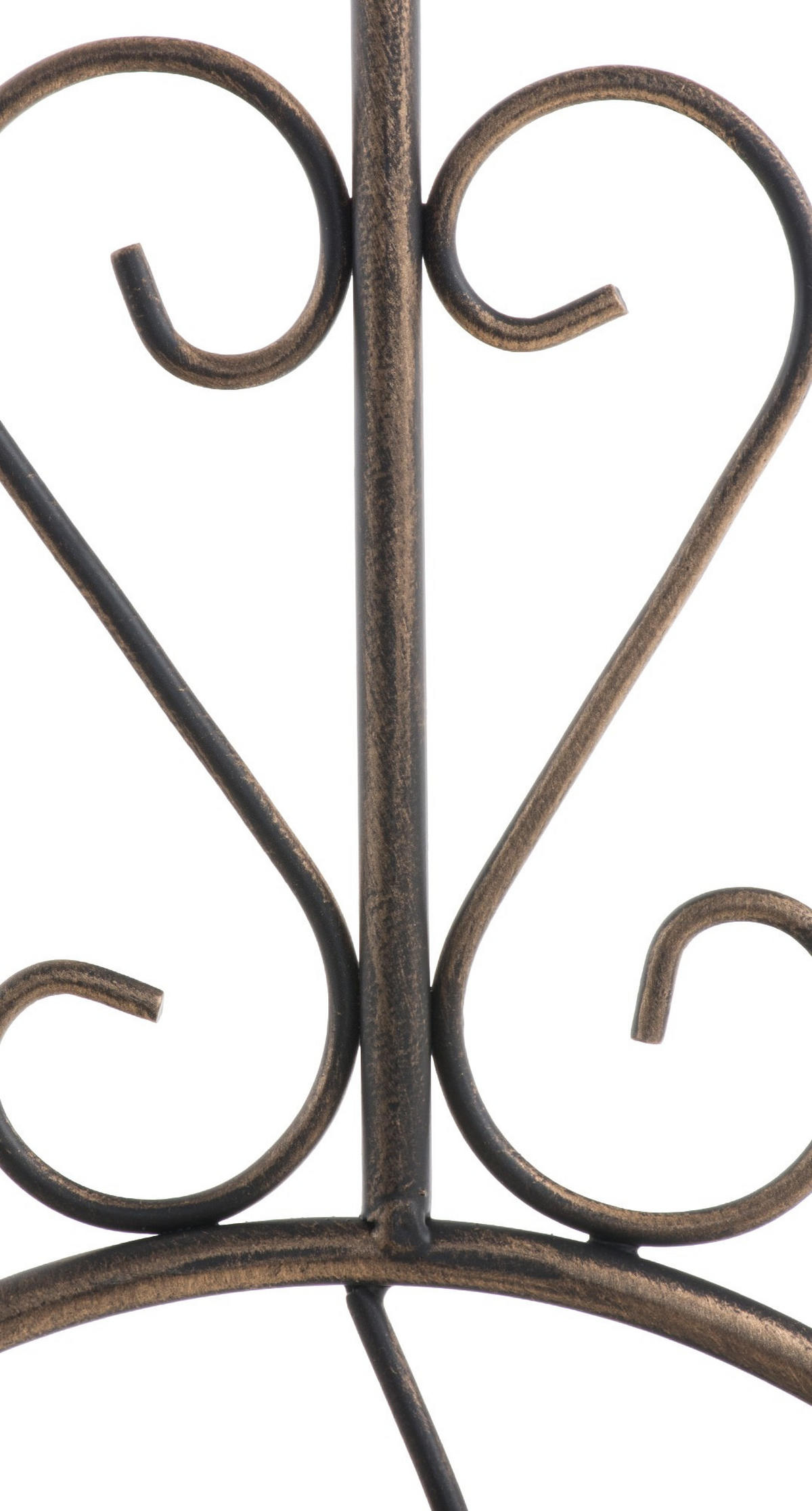 RANKGITTER Burg - 2er Set bronze - Braun, Metall (35/122/7cm) - TPFLiving