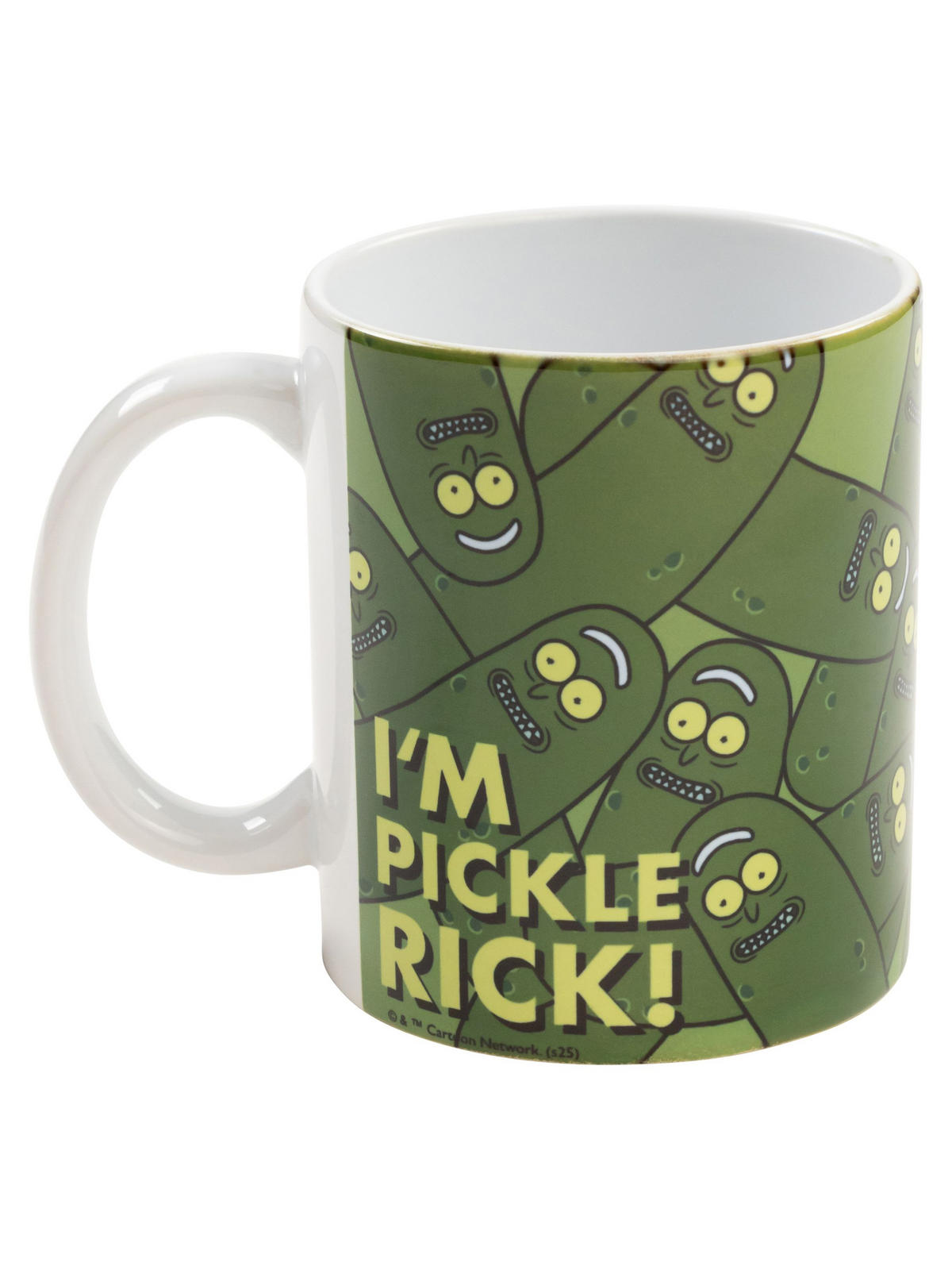 KAFFEEBECHER Rick and Morty I'm Pickle Rick Grün 320 ml - Grün, Keramik (0.32L) - United Labels