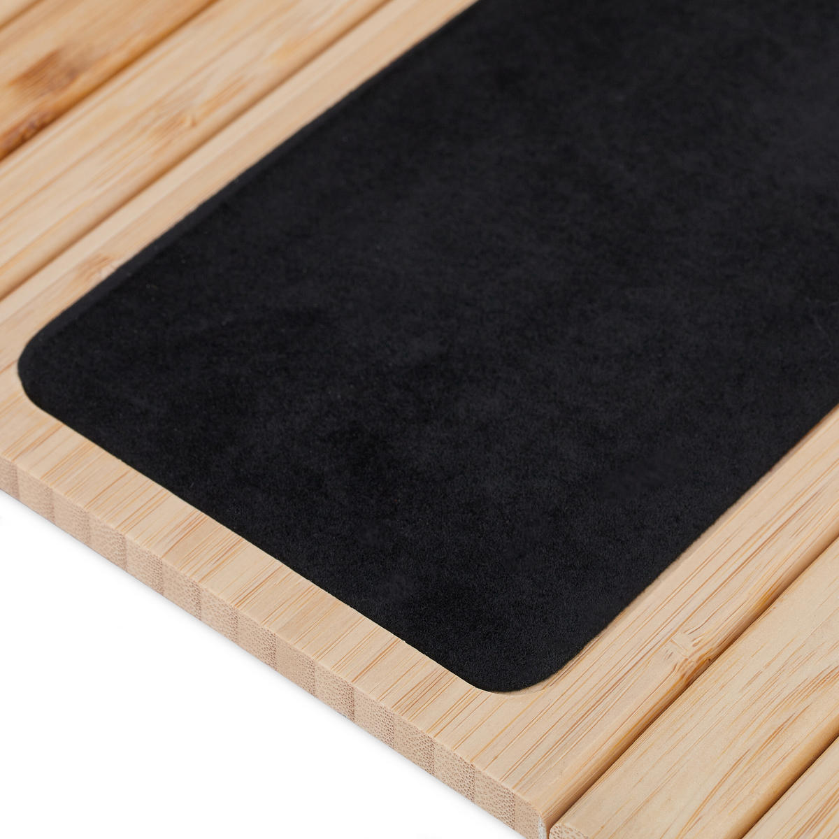 SOFATABLETT - Multicolor, Holz/Textil (42/1/34cm) - Relaxdays