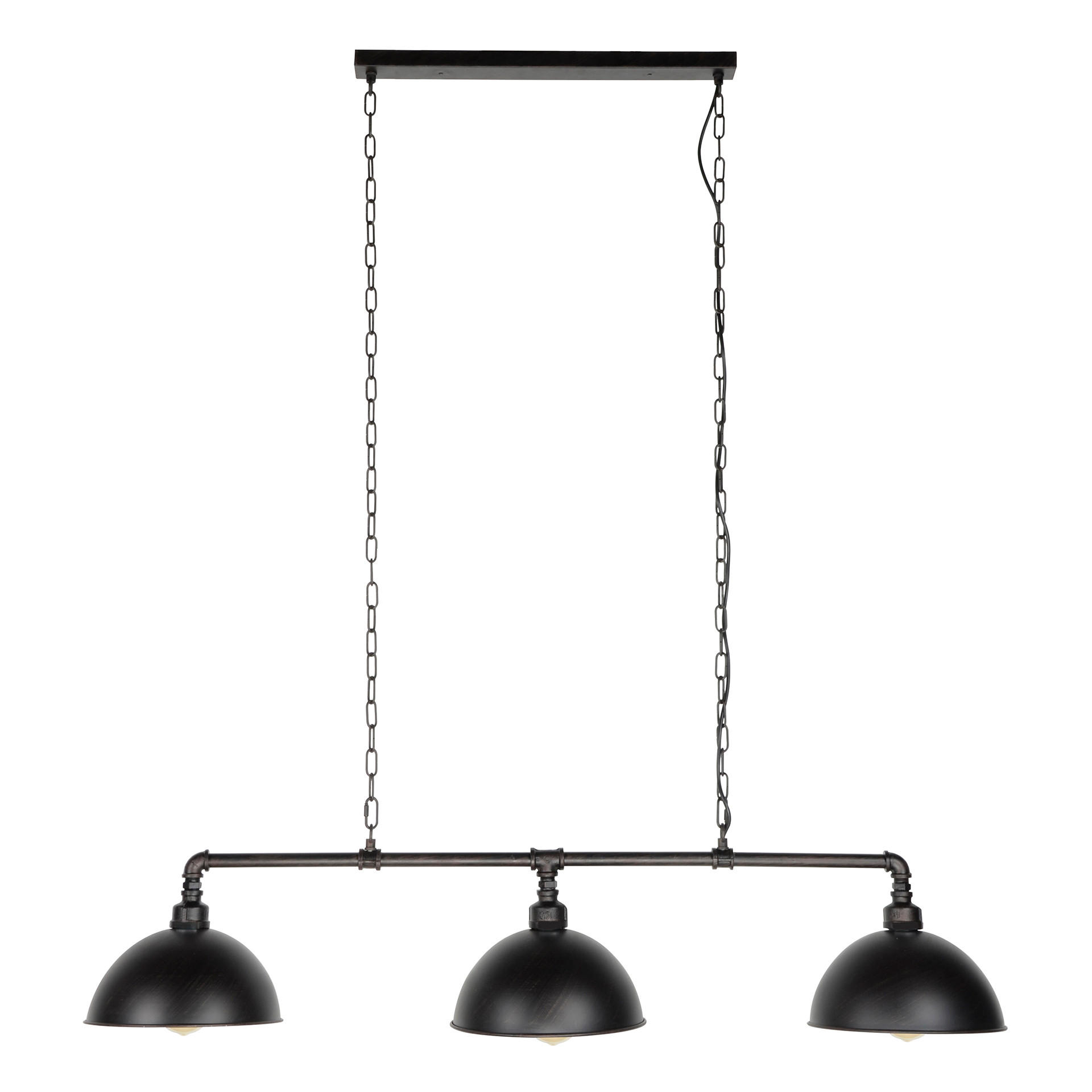 HÄNGELEUCHTE Tube Grau 118/25/ 150 cm - Grau, Metall (118/25/150cm) - Hoyz Collection
