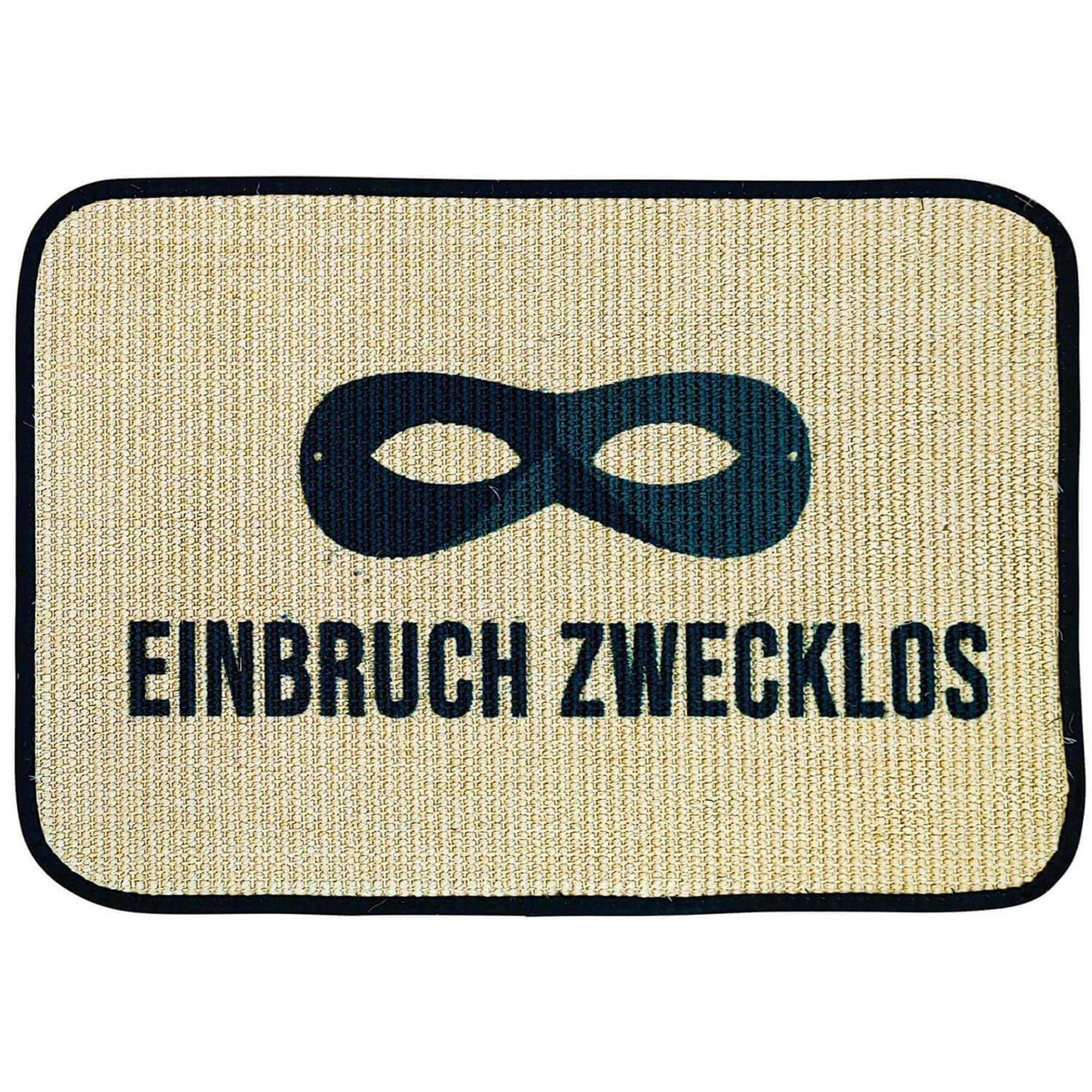 FUSSMATTE ECO-SISAL - Anthrazit, Textil (45/75cm) - WohnDirect