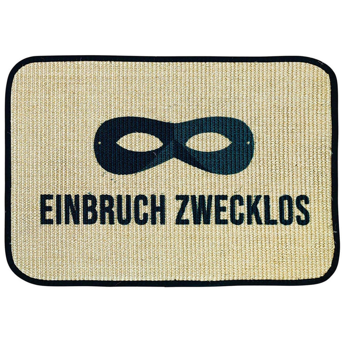 FUSSMATTE ECO-SISAL - Anthrazit, Textil (45/90cm) - WohnDirect