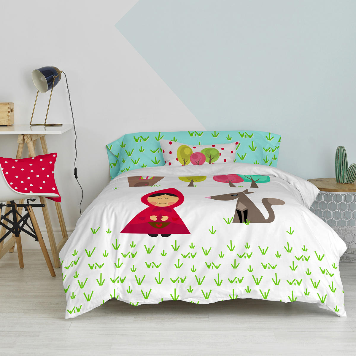 BETTBEZUG 2er-Set teiliges grandma 135/140x200 cm (standardgrösse) mehrfarbig - Multicolor, Textil (140/200cm) - Happy Friday