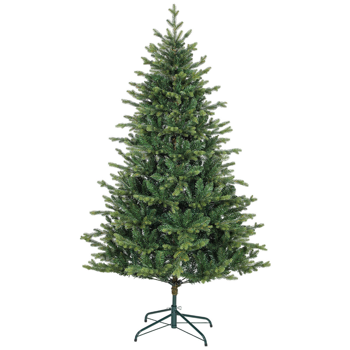 WEIHNACHTSBAUM DE-41579 Realistische Zweige 180 cm Grün - Grün, Kunststoff (180cm) - ComfortXL