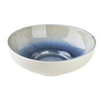 SUPPENTELLER Basic Nature Blau 17x17x6 cm Keramik - Blau, Keramik (17/17/6cm) - Mondex
