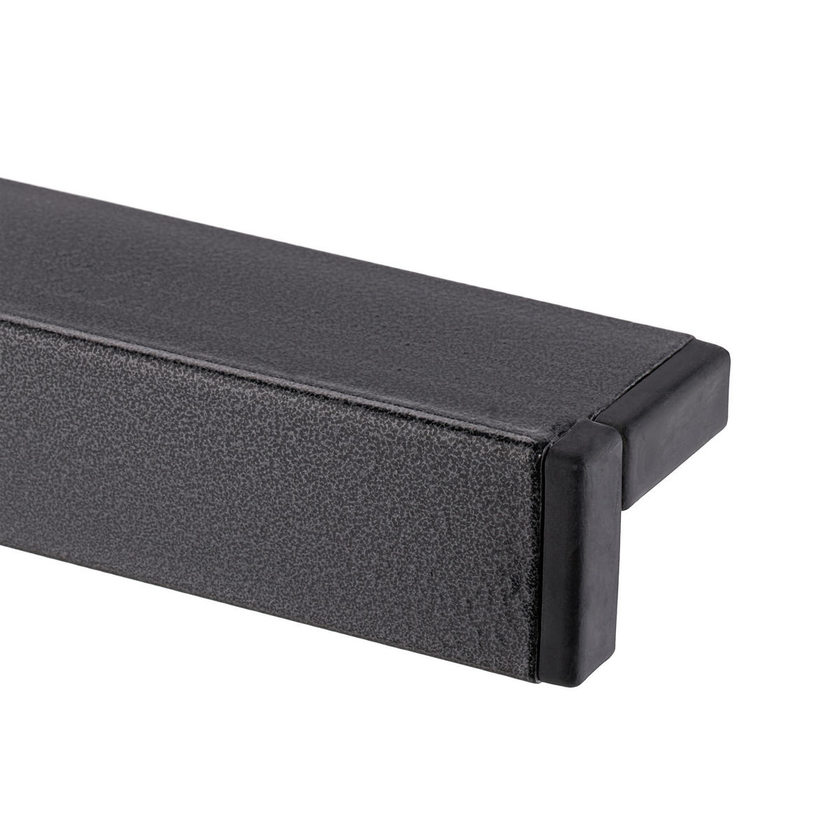 GARTENTISCH - Schwarz, Kunststoff/Metall (78/78/74cm) - Relaxdays