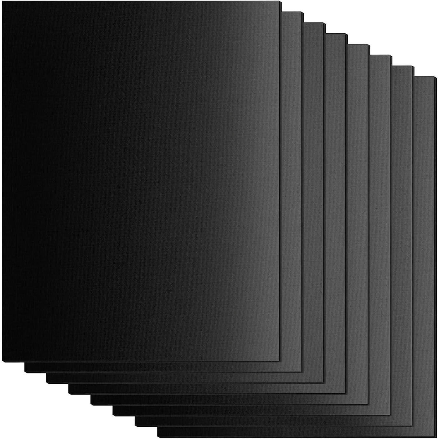 GRILLMATTE 8-teiliges Set 40 x 32 cm - Schwarz, Textil (32/1/40cm)