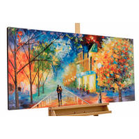 ACRYLBILD HANDGEMALT 120/60 cm - Multicolor, Holz/Textil (2/60cm) - KUNSTLOFT