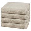 HANDTUCH Pure 4er-Set - Hellgrau, Textil (50/100cm) - Cawö