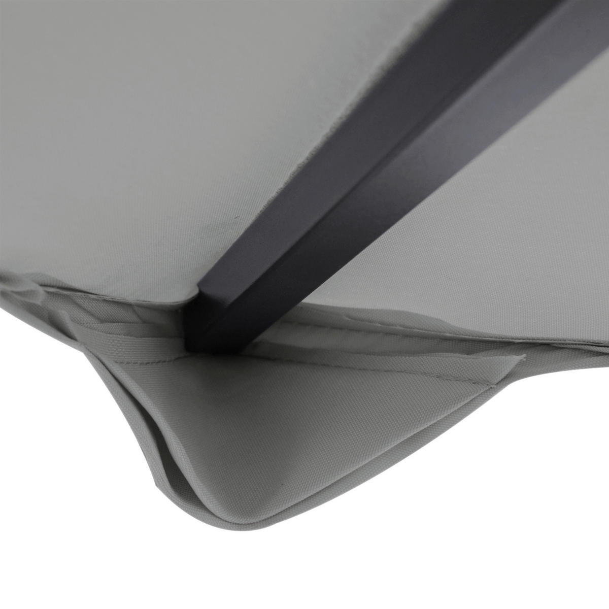 ERSATZDACH für Pavillon 3 x 3 m Pavillondach mit Doppeldach Ablauflöcher - Hellgrau, Textil (300/18/300cm) - Outsunny