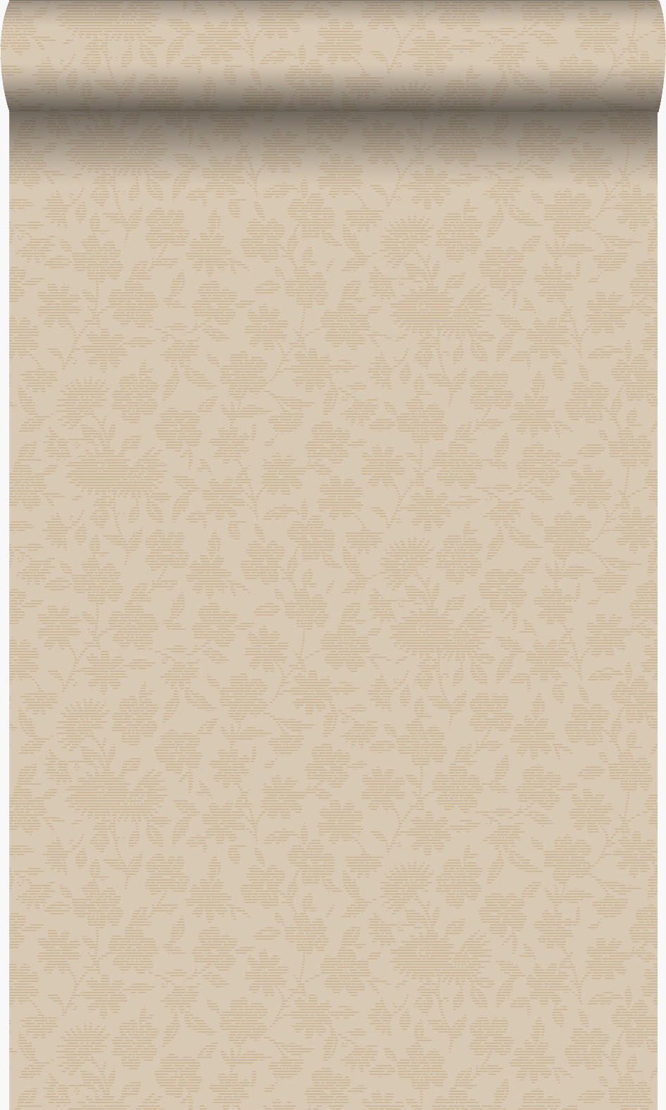 TAPETE Blumen 53 cm x 10.05 m - Weiß, Papier (53/1000cm) - Origin Wallcoverings