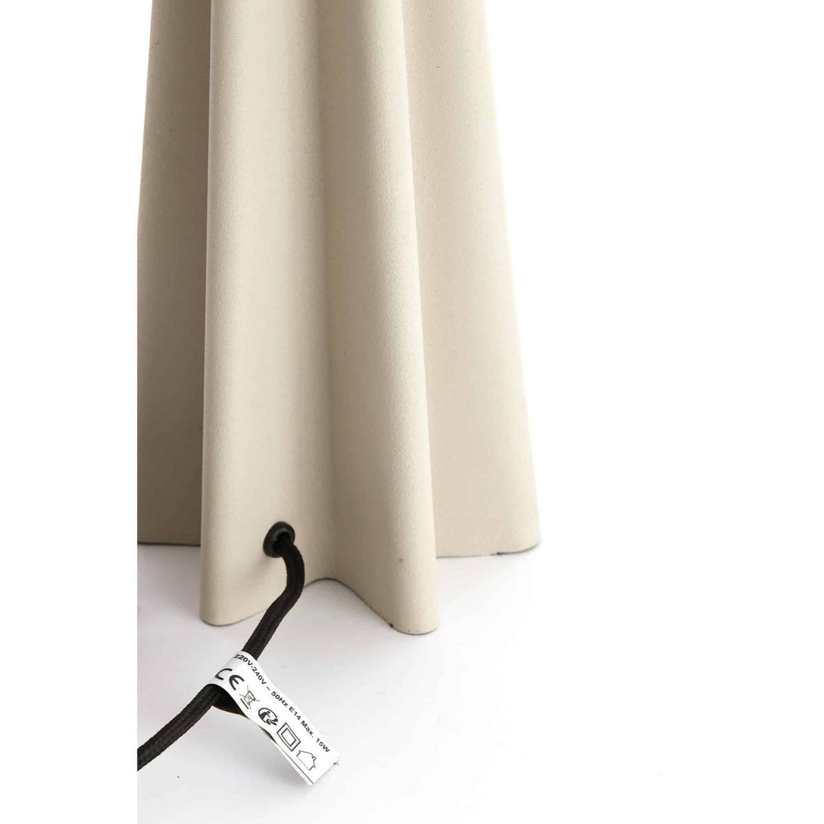 TISCHLAMPE Cukai Braun 38/38/49 cm - Braun, Metall (38/38/49cm) - Light & Living