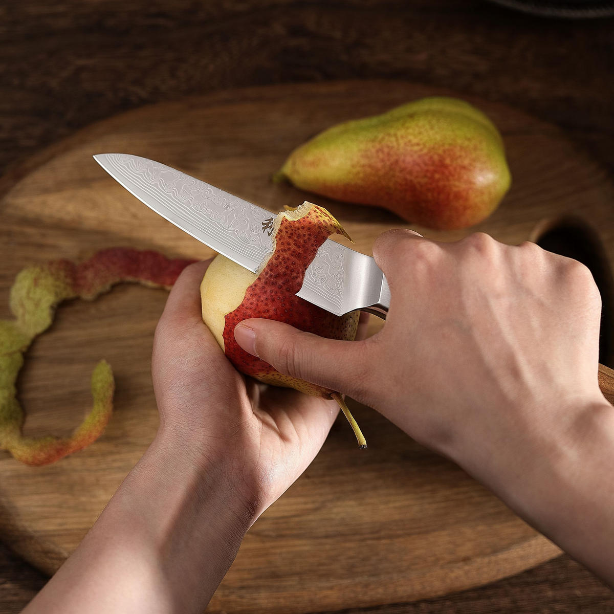 ALLZWECKMESSER 12 cm - Braun, Metall (24cm) - Wakoli