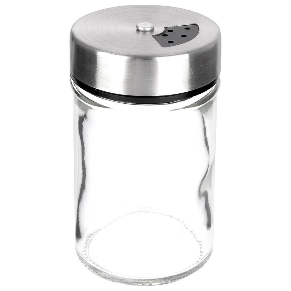 GEWÜRZDOSE Glaskörper/Streusieb 100 ml Transparent - Transparent, Glas (5/8.5/5cm) - Orion 