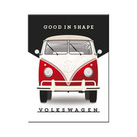 MAGNET 6/8 cm Volkswagen VW Bulli Good in Shape - Multicolor, Metall (6/8/0.1cm) - Nostalgic-Art