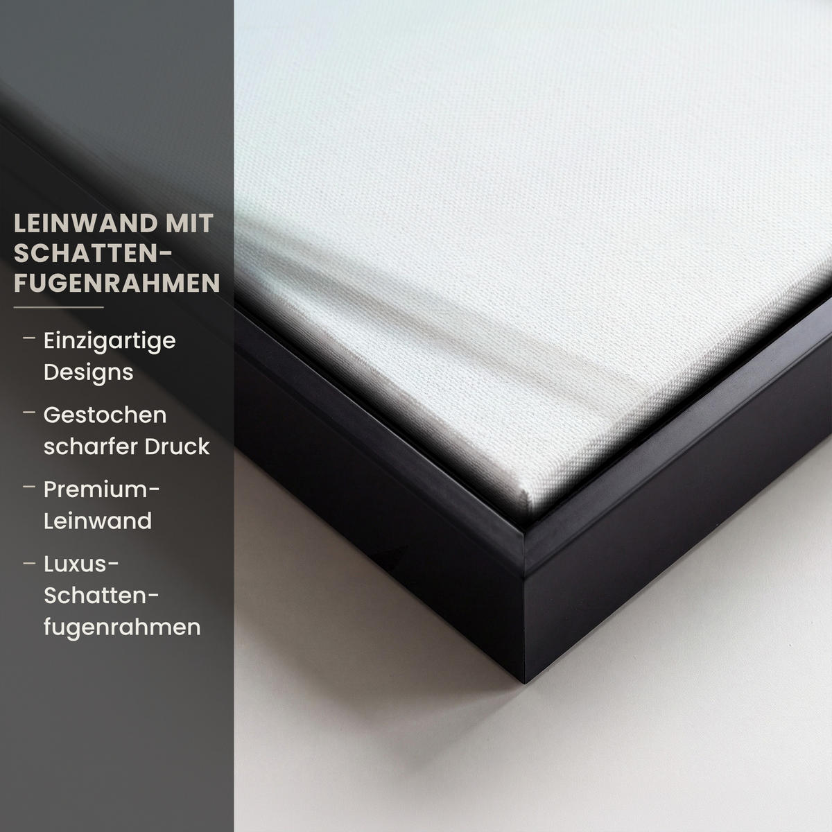 LEINWAND Bilder mit Rahmen - Ziergras - Wind - Hellbraun - 80x120 - Hellblau, Textil (80/120cm) - MuchoWow