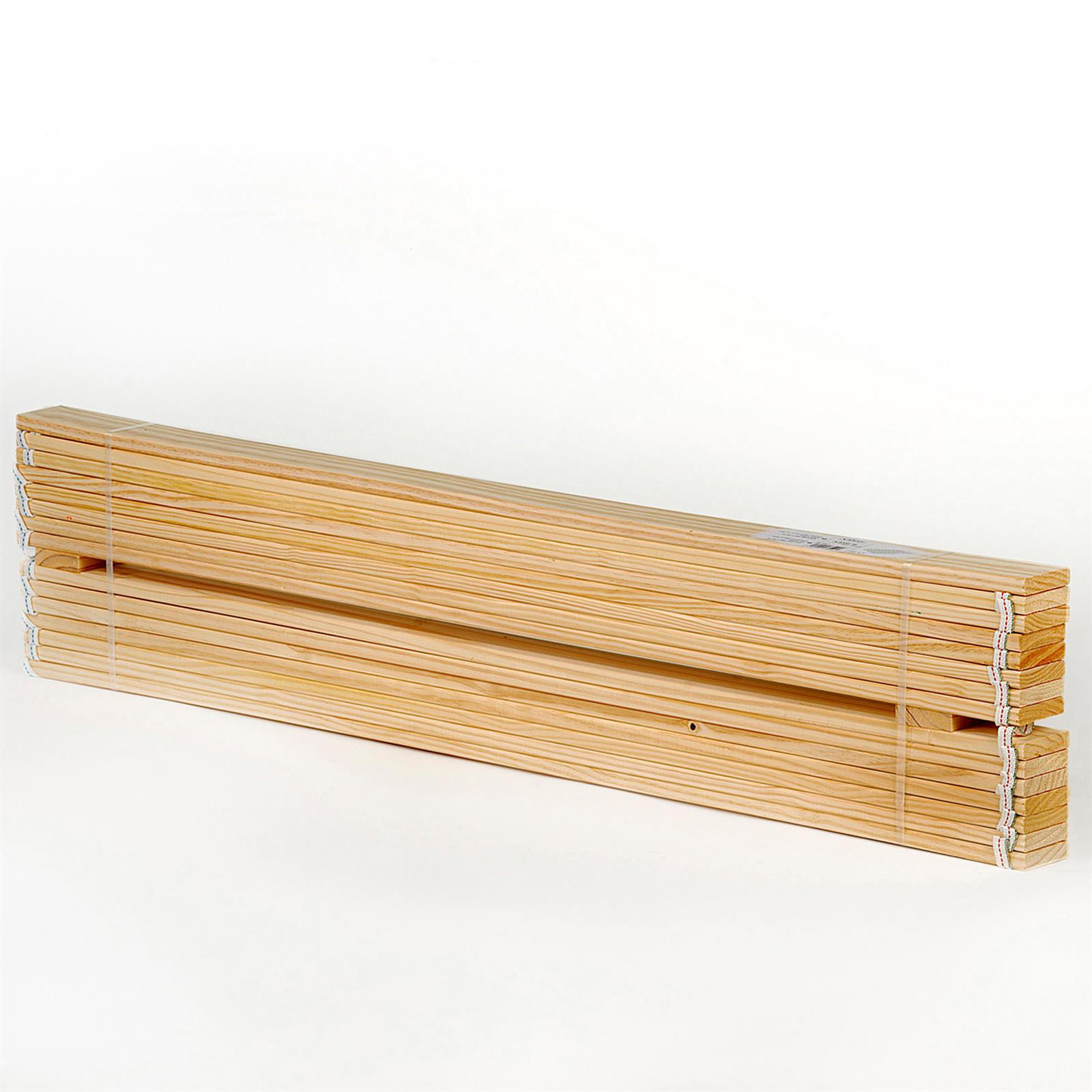 LATTEN-/ROLLROST 120X200 CM - Naturfarben, Holz (196/120/2cm) - IDIMEX