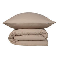 BETTWÄSCHESET Ella - Baumwollsatin - 2-teilig - 155 x 220 cm - Cappuccino - Cappuccino, Textil (155/220cm) - SCHIESSER