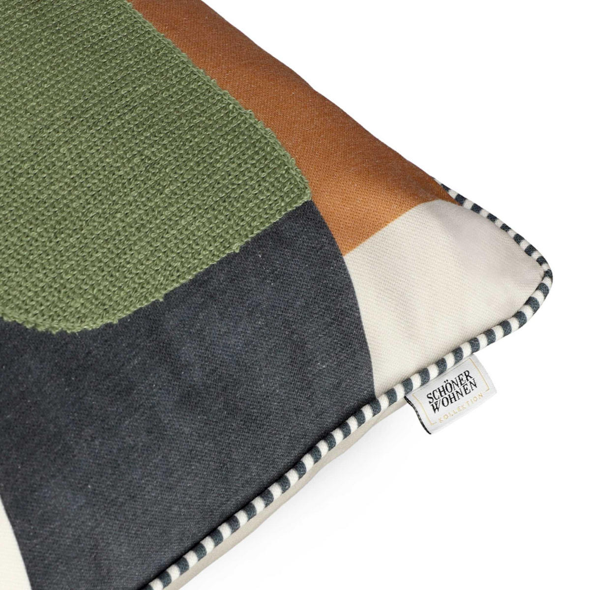 ZIERKISSENHÜLLE VIBES - Multicolor, Textil (58/38cm) - Schöner Wohnen