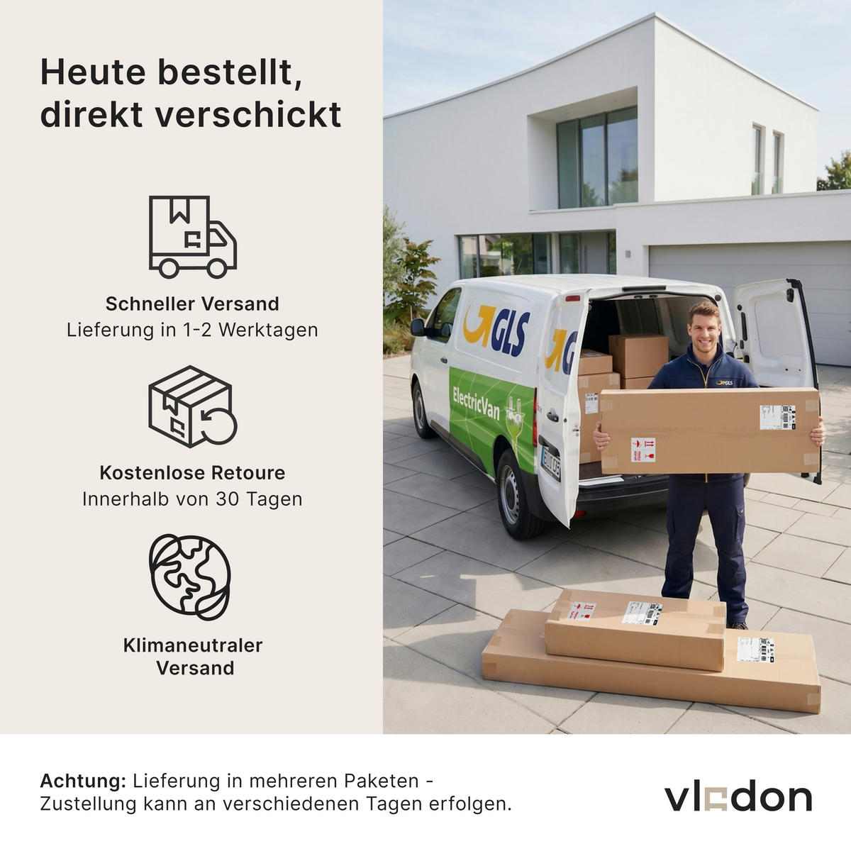 LOWBOARD Granada Front in Beton dunkel Optik - Dunkelgrau, Holzwerkstoff (146/54/35cm) - Vladon